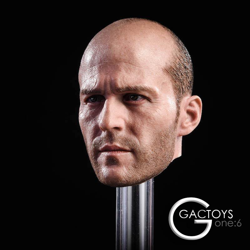 1/6スケール 男性フィギュア用ヘッド ジェイソン・ステイサム