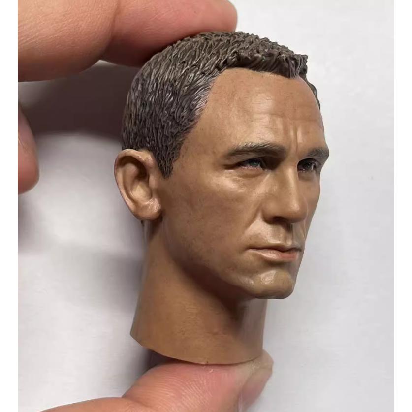 1/6スケール 男性フィギュア用ヘッド ダニエル・クレイグ 『007