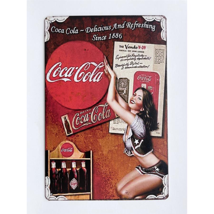 コカコーラ Coca-Cola USA アメリカ雑貨☆レトロ調☆アメリカン
