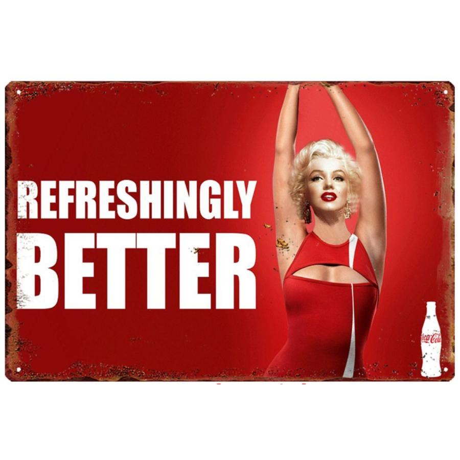 Coca-Cola ヴィンテージ広告フレーム付き コカコーラマリリン・モンロー Coca-Cola ヴィンテージ広告フレーム付き コカコーラマリリン・モンロー