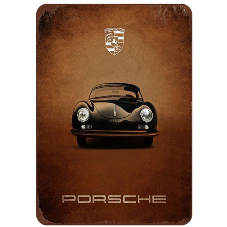 ポルシェ Porsche 車 レトロ調 メタルサイン アメリカ雑貨 ブリキ看板