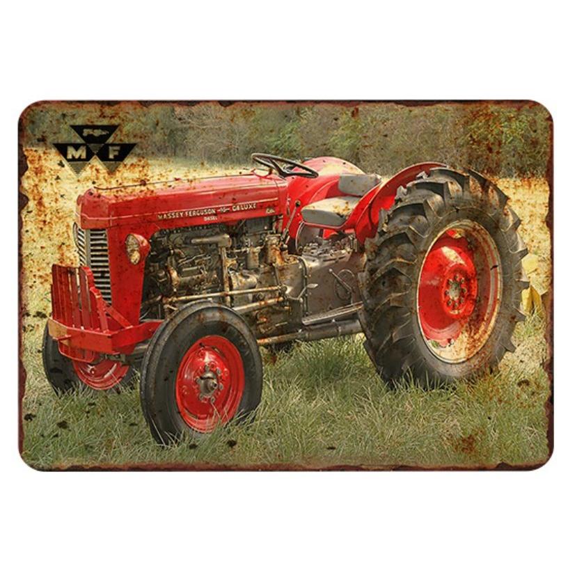 Massey Ferguson マッセイ ファーガソン トラクター レトロ調 メタルサイン アメリカ雑貨 ブリキ看板 バー レストラン カフェ 喫茶店 cm 30cm Tp Ce148 Eiwaヤフー店 通販 Yahoo ショッピング