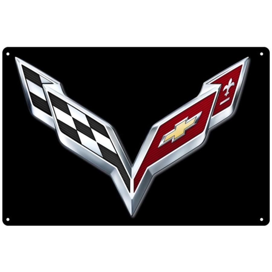 シボレー・コルベット Chevrolet Corvette メタルサイン インテリア
