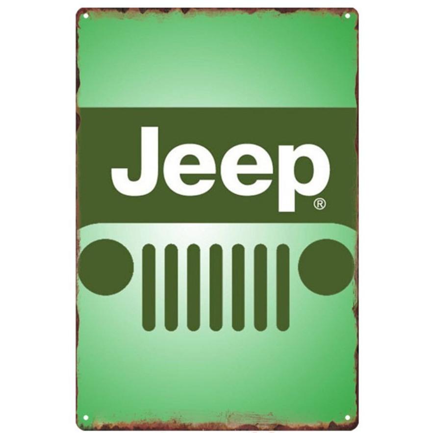 jeep ジープ メタルサイン インテリア アメリカ雑貨 ブリキ看板 バー