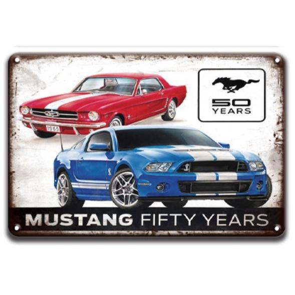フォード・マスタング MUSTANG 車☆レトロ調☆メタルサイン アメリカン