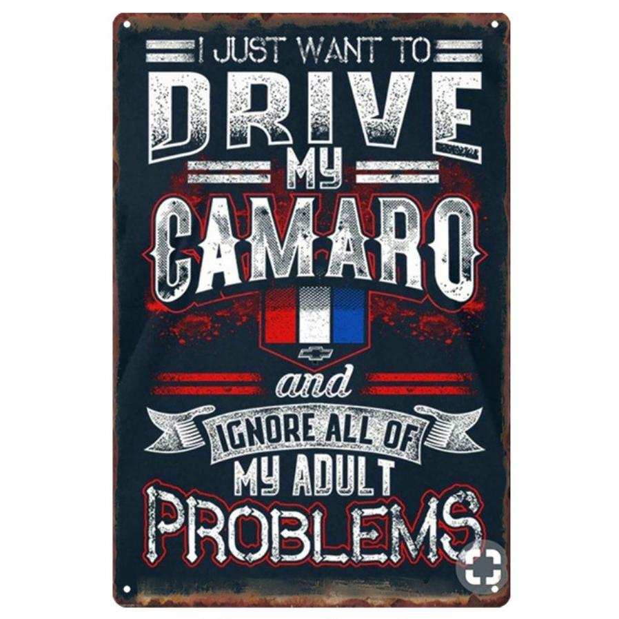 シボレートラック パーキング看板 シボレー Chevrolet 車☆レトロ調