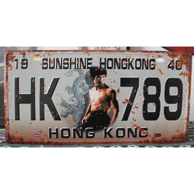 アメリカ雑貨 メタルサイン ブルース・リー☆レトロ調☆アメリカン