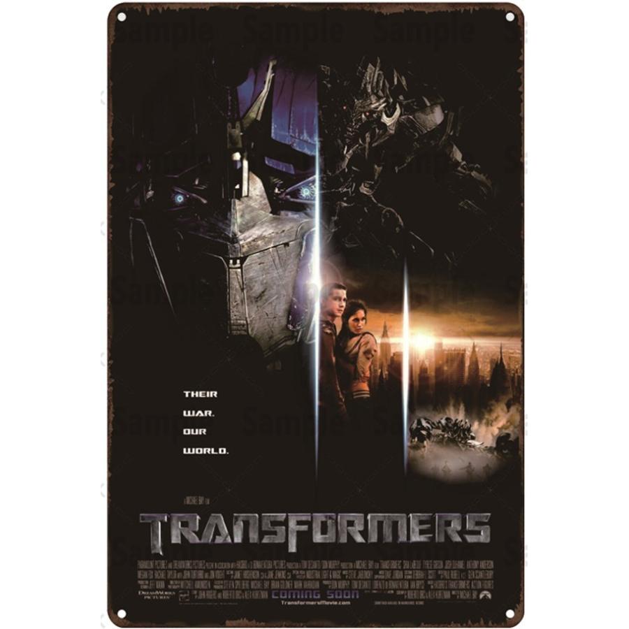 トランスフォーマー」 Transformers 映画ポスター アメリカ雑貨 レトロ
