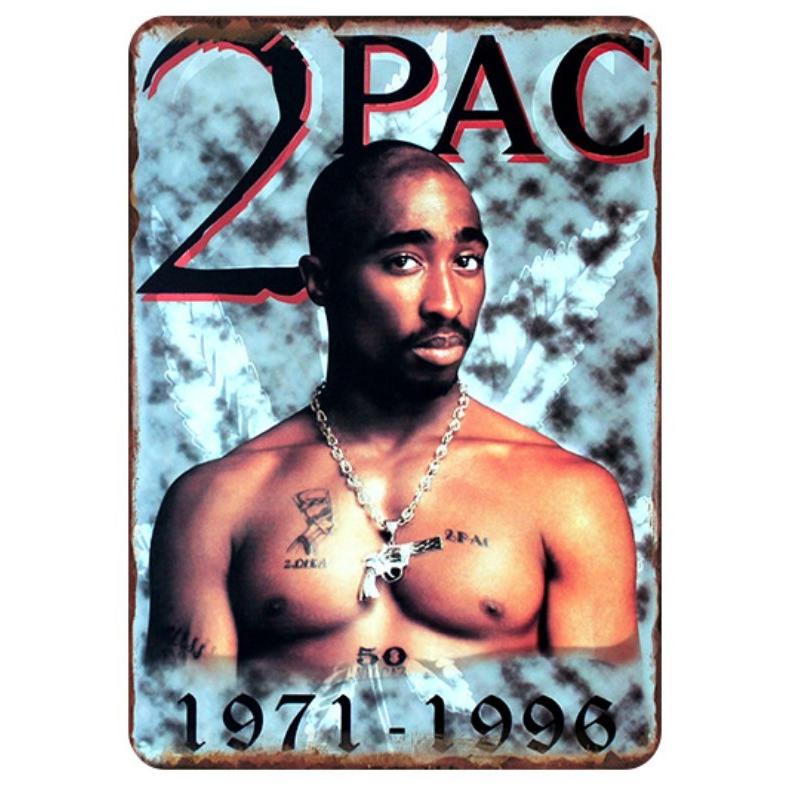 2パック 2Pac ヒップホップMC 俳優 アメリカ雑貨☆レトロ調