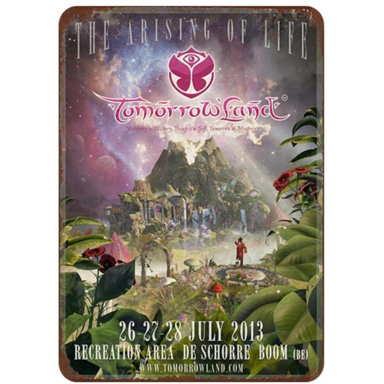 EDMフェス Tomorrowland - The Arising of Life ポスター アメリカ雑貨