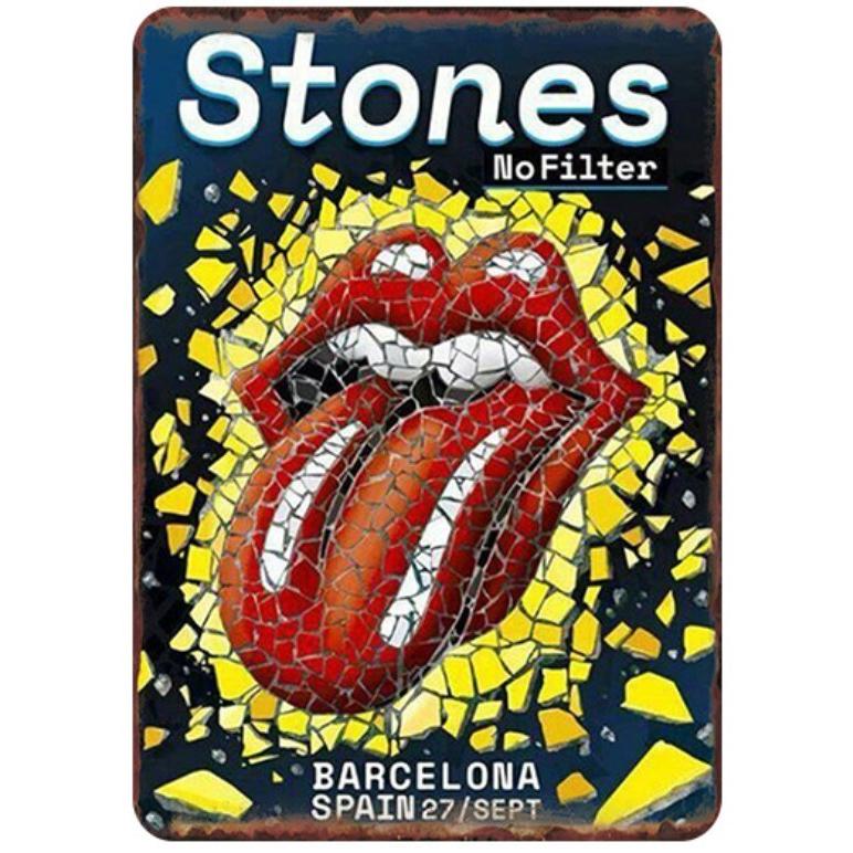 ローリング・ストーンズ バケツ STONES BAR The Rolling Stones ザ・ローリング・ストーンズ ロックバンド☆レトロ