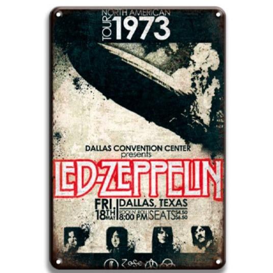 レッド・ツェッペリン Led Zeppelin ロックバンド 1973 アメリカ雑貨
