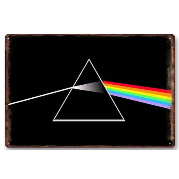 チャンス!! OPENING SALE!!　大型60cm　ピンクフロイド★メタル看板★アメリカン・ガレージ★新品 ピンク・フロイド Pink Floyd ロックバンド ポスター アメリカ雑貨 壁