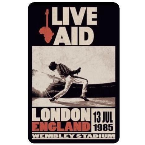 queen 1985年ライヴエイド LIVE AID ポスター アメリカ雑貨 壁飾り