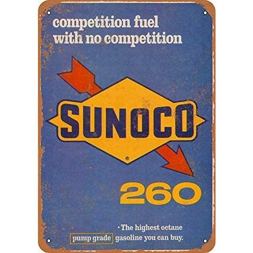 sunoco オイル 工業風 メタルサイン TIN SIGN お部屋 お店 壁飾り 
