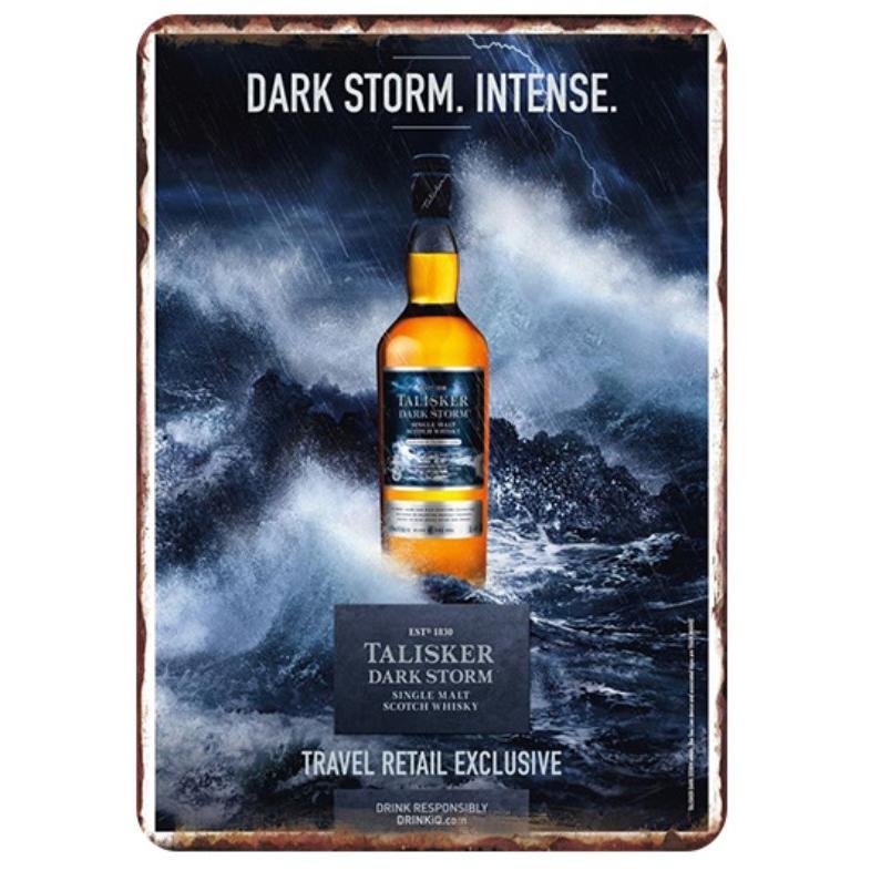 ウィスキー 洋酒☆レトロ調☆アメリカンブリキ看板/飾り/バー