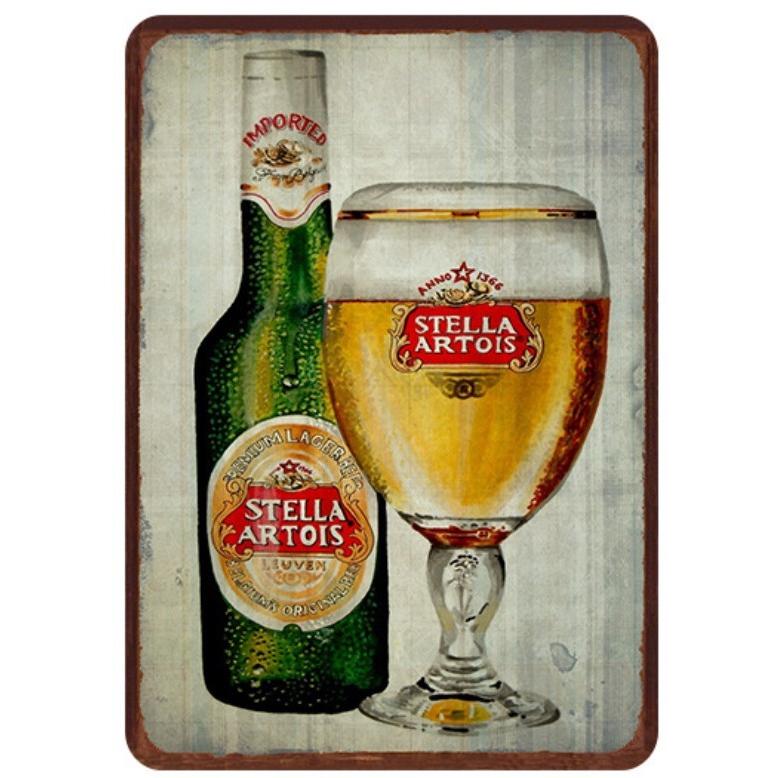ステラ アルトワ Stella Artois ベルギービール ☆アメリカ雑貨 レトロ