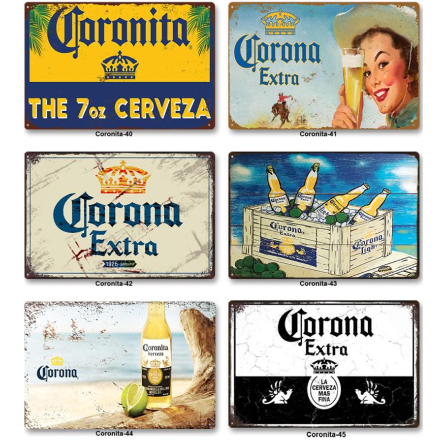 メキシコビール アメリカ雑貨 レトロ調 ブリキ看板 /飾り/バー