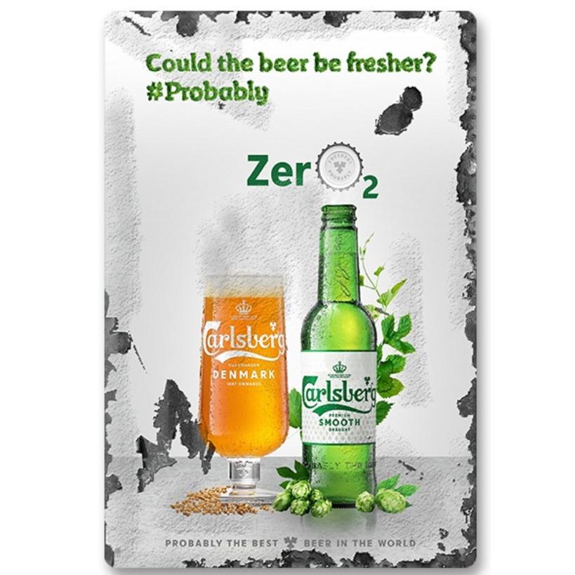 デンマーク ビール 世界のビール☆アメリカ雑貨 レトロ調 ブリキ看板