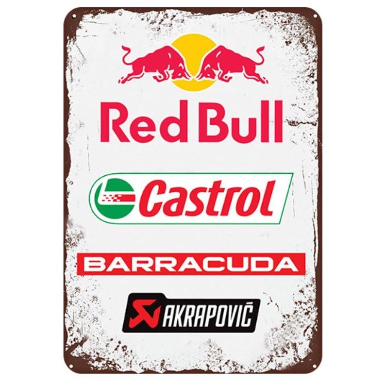 レッドブル Red Bull レトロ調 メタルサイン アメリカンブリキ看板 飾り バー レストラン カフェ 喫茶店 cm 30cm Tp Sp026 Eiwaヤフー店 通販 Yahoo ショッピング