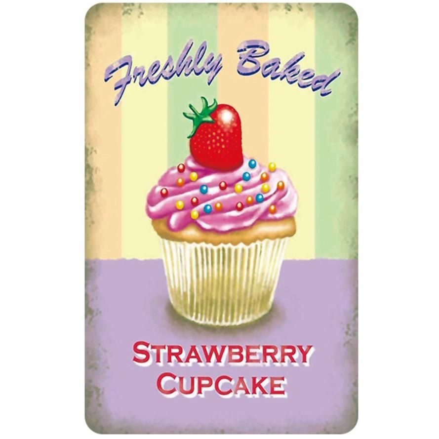 カップケーキ レトロ調 メタルサイン アメリカンブリキ看板 飾り バー レストラン カフェ 喫茶店 cm 30cm Tp Sp037 Eiwaヤフー店 通販 Yahoo ショッピング