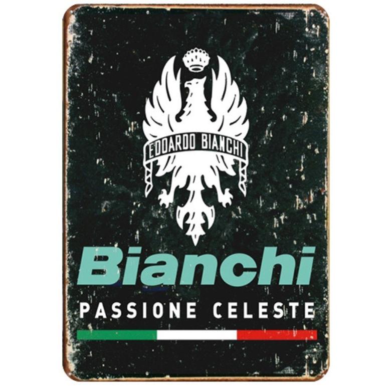ビアンキ Bianchi イタリア 自転車 レトロ調 ブリキ看板 飾り バー レストラン カフェ 喫茶店 cm 30cm Tp Xx094 Eiwaヤフー店 通販 Yahoo ショッピング