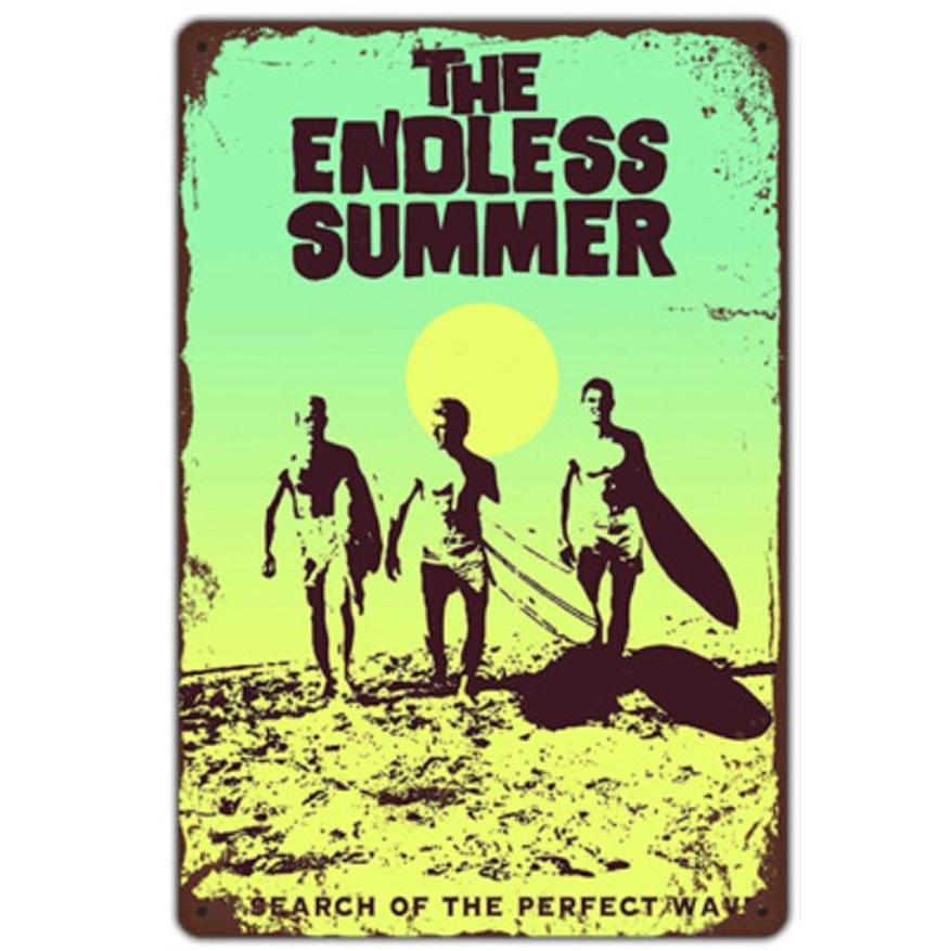 The Endless Summer エンドレスサマー ポスター☆レトロ調☆ブリキ看板