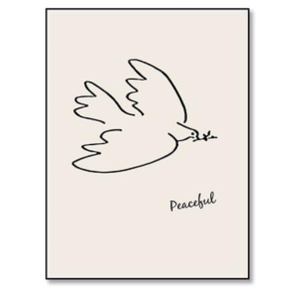 パブロ・ピカソ 平和の鳩 アートパネル 現代アート シンプル
