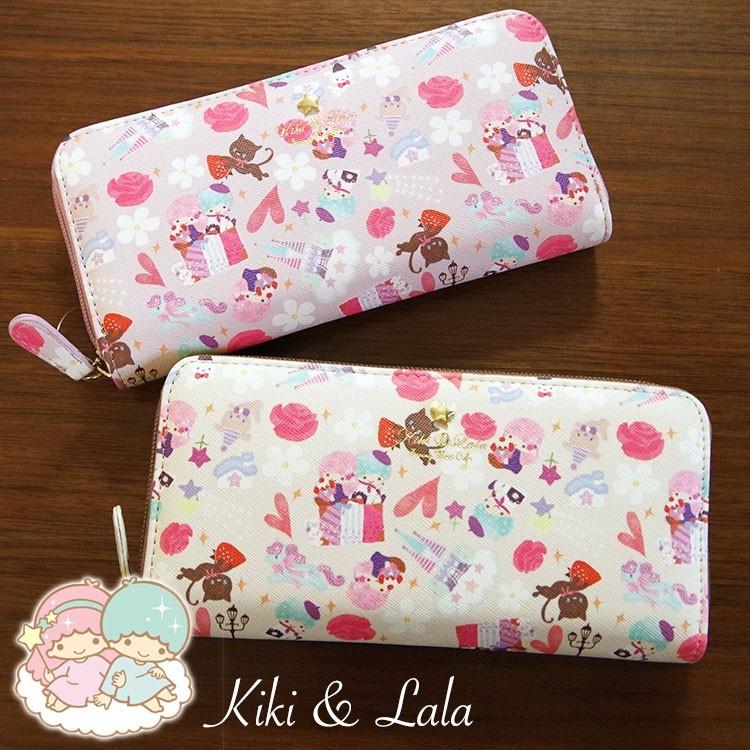 キキ ララ Kiki Lala財布 リトルツインスターズ 中村メグミさんコラボ ラウンドファスナー長財布 キキララ財布 サンリオキャラクター長財布 Kl14 11 アドバンス通販 通販 Yahoo ショッピング
