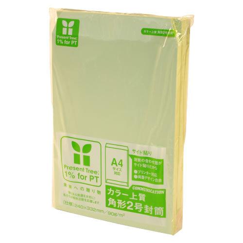 ★まとめ買い★壽堂紙生産物 色つや御膳上等状ぶくろ 角2・100枚 若草 02163 ×5個【返品・取り替えっこ・取りやめる不可】【イージャパンモール】 キッチン、日用品、文具-筆記用具