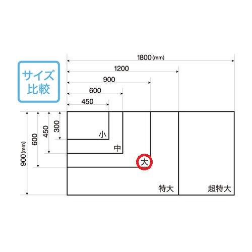 ★まとめ買い★マグエックス　マグネット暗線ホワイトボードシート　大　MSHP-6090-M　×5個【返品・交換・キャンセル不可】【イージャパンモール】