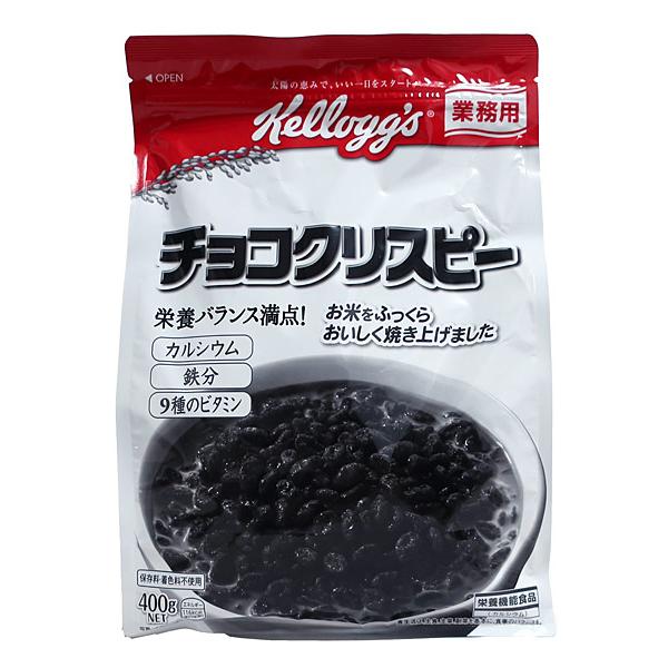 ★まとめ買い★　ケロッグ　業務用チョコクリスピー袋　４００ｇ　×6個【イージャパンモール】 | 