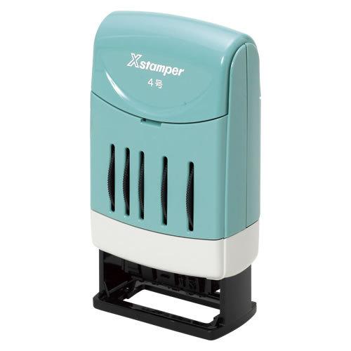 ★まとめ買い★シヤチハタ Xスタンパー回転日付印欧文日付4号 XNDB-4/H-K ×10個【返品・交換・キャンセル不可】【イージャパンモール】