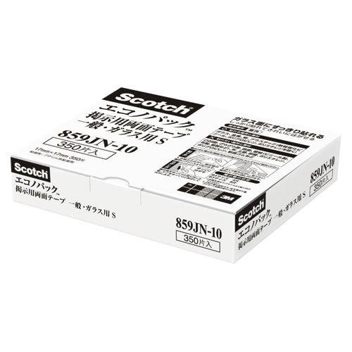 ★まとめ買い★スリーエム　スコッチ掲示用タブ　ガラス用　SエコノP　859JN-10　×10個【返品・交換・キャンセル不可】【イージャパンモール】