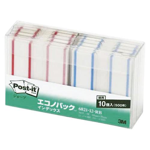 スリ-エムジャパン　ポストイット　ジョーブエコノパックＴＭ　６８２１-１２-ＲＢ　×10個【返品・交換・キャンセル不可】【イージャパンモール】