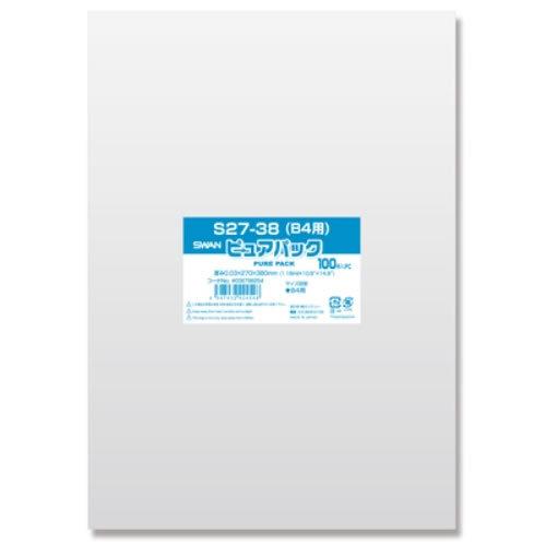★まとめ買い★シモジマ Nピュアパック S-B4 100枚 6798254 ×10個【返品・交換・キャンセル不可】【イージャパンモール】