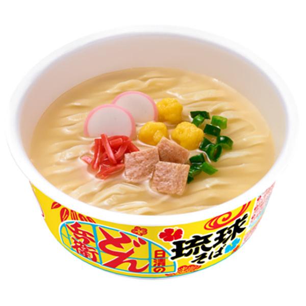 送料無料】☆まとめ買い☆ 日清のどん兵衛 琉球そば 79g ×12個【イー