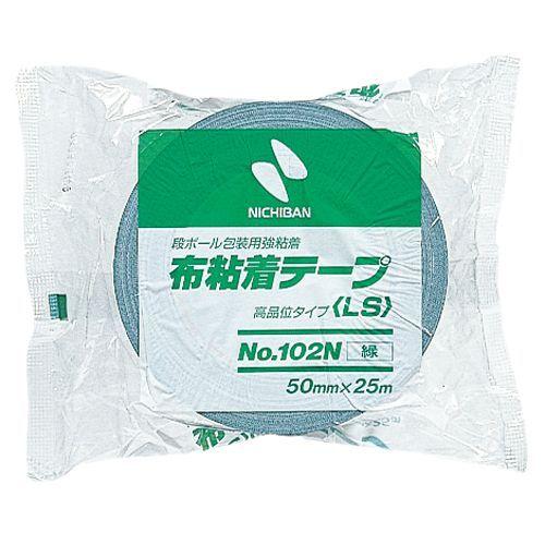 【送料無料】【個人宅届け不可】【法人（会社・企業）様限定】布粘着テープ 50mm×25m 緑 1巻｜ejapan