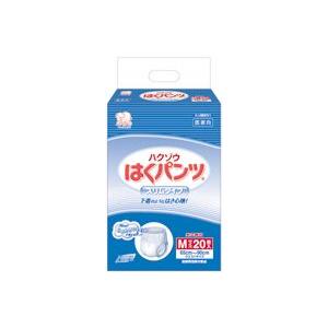 はくパンツ スリム M 6袋入り ハクゾウはくパンツ スリム M 20P （20枚×6袋）【在宅看護・介護