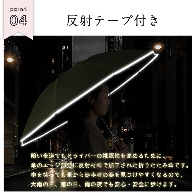 逆さ傘 折りたたみ傘 ワンタッチ 自動開閉 晴雨兼用 10本骨 逆転傘 逆