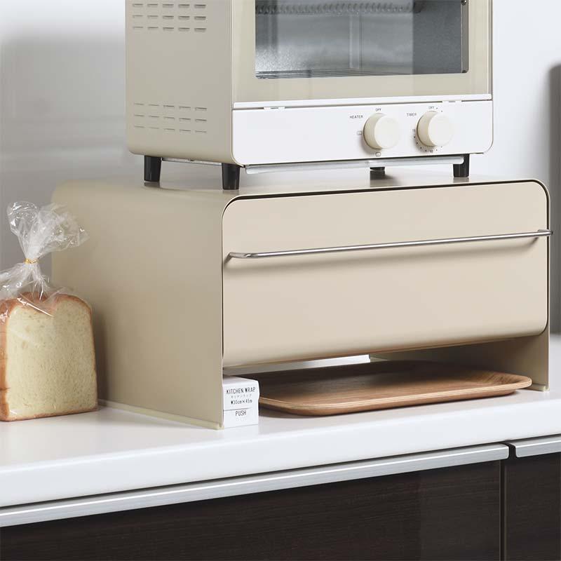 【一部新品】UtaU ブレッドドロワー ベージュ be worth style ブレッドケース ブレッドドロワー スリム