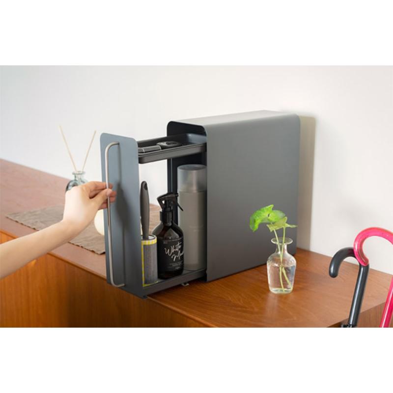 UtaU ビーワーススタイル ウタウ スタンドドロワー カームグレー 縦型