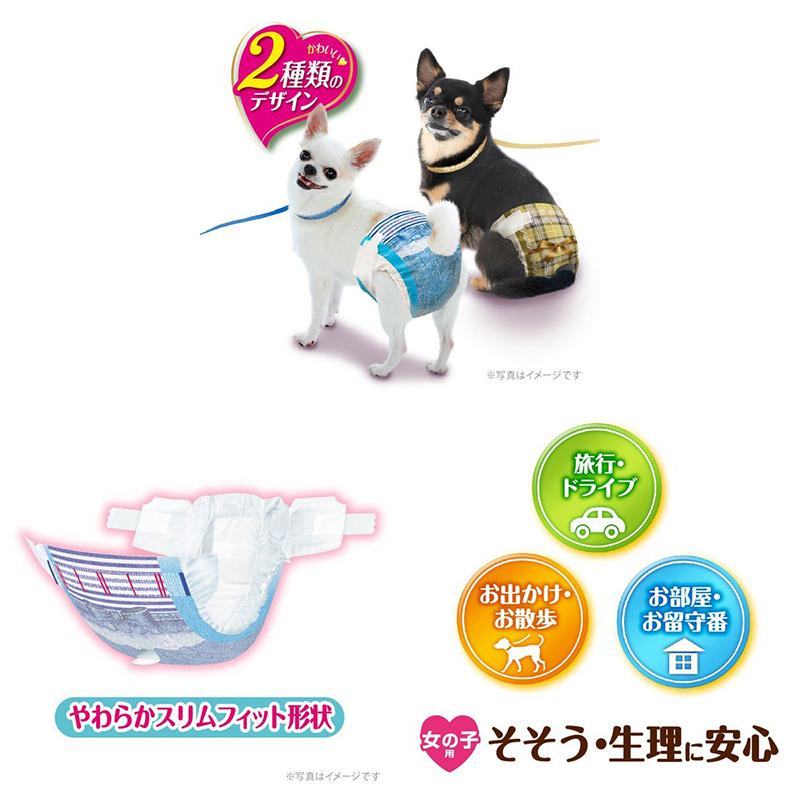 ペット用おむつ ユニ マナーウェア 男の子 チャーム