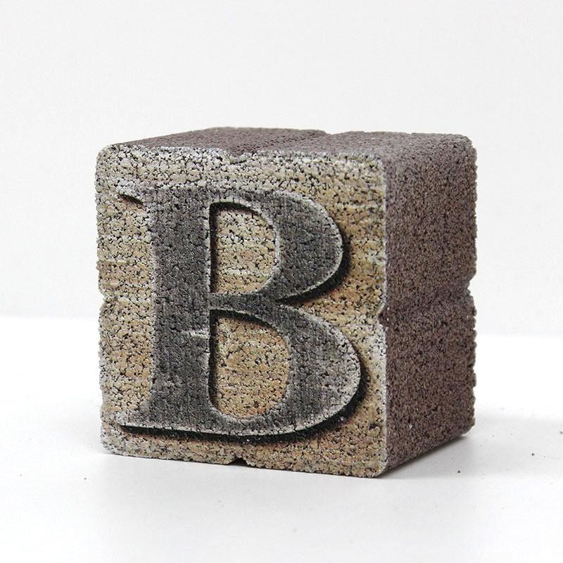 アルファベットブロック B 幅75mm 奥行60mm 高さ75mm アルファベットレンガ Ejoy Paypayモール店 通販 Paypayモール