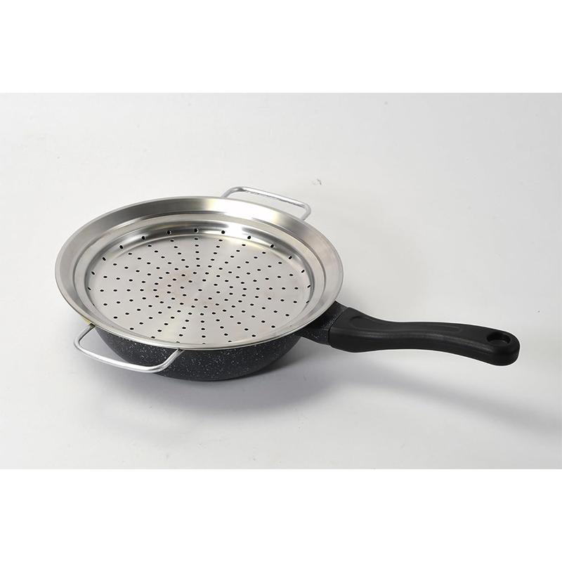 パール金属 フライパンで簡単 蒸し器 24-26cm用 中華家 パール金属 フライパンで簡単 蒸し器 24-26cm用 中華家