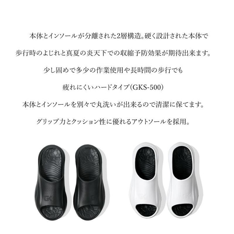 GLOWKICK'S リカバリーサンダル ハード LLサイズ 27-28cm ブラック