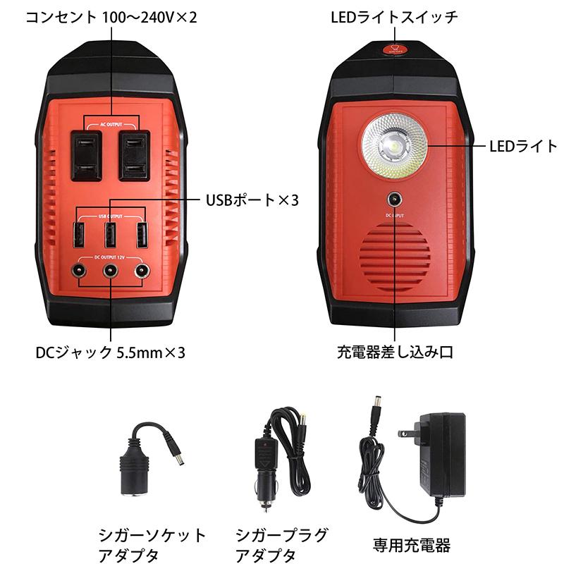 富士倉 大容量モバイルバッテリー BA-155 送料無料 4580390322471｜ejoy｜03