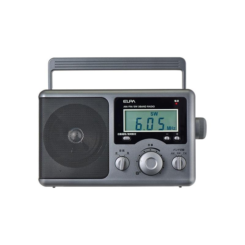ELPA エルパ 短波液晶ポータブルラジオ ER-H300TL 4901087227129
