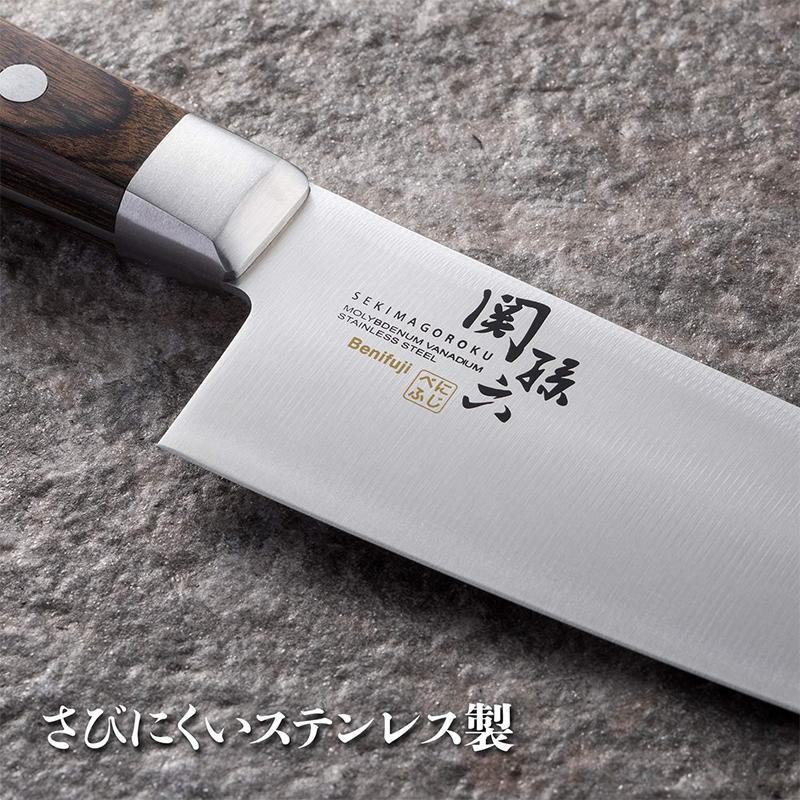 関孫六 貝印 べにふじ ペティナイフ 120mm 包丁 日本製 AB5445