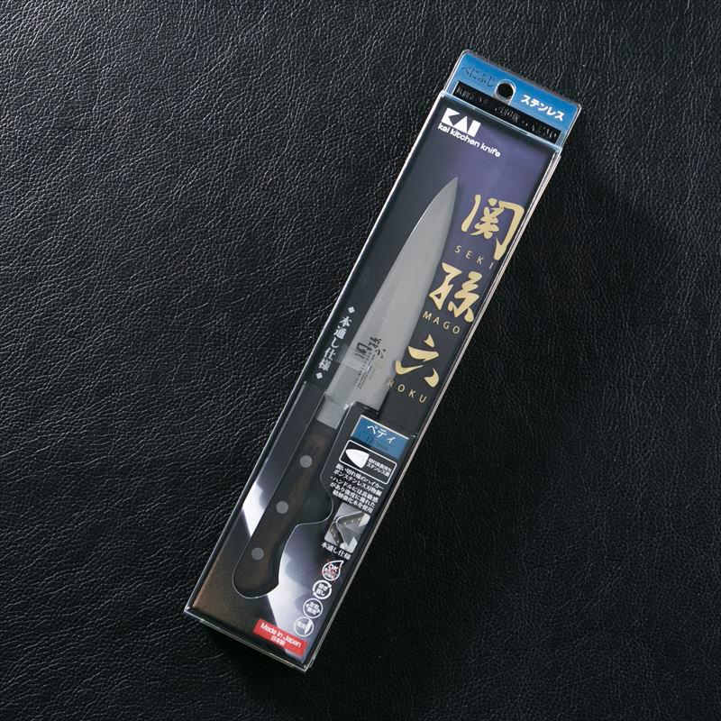 関孫六 貝印 べにふじ ペティナイフ 120mm 包丁 日本製 AB5445